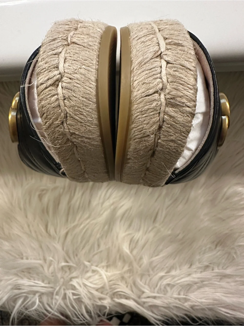 Gucci  marmont  espadrilles NIB sz 41